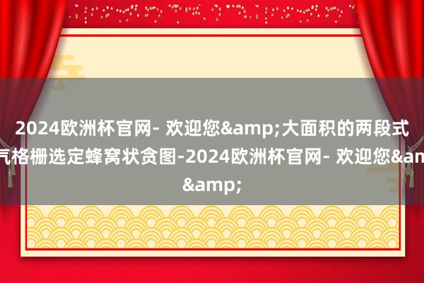 2024欧洲杯官网- 欢迎您&大面积的两段式进气格栅选定蜂窝状贪图-2024欧洲杯官网- 欢迎您&
