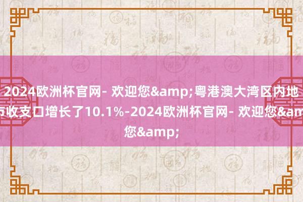 2024欧洲杯官网- 欢迎您&粤港澳大湾区内地9市收支口增长了10.1%-2024欧洲杯官网- 欢迎您&